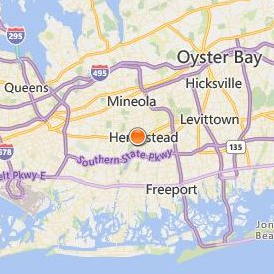Long Island Beauty School Hempstead Location Map - City View