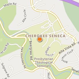 Louisville Presbyterian Theological Seminary Location Map - Street View