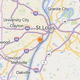 Lutheran School of Nursing Location Map - City View