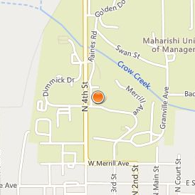 Maharishi University of Management Location Map - Street View