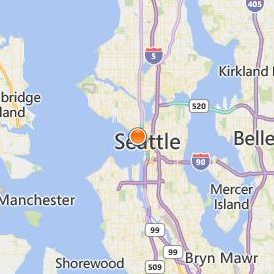 The Seattle School of Theology & Psychology Location Map - City View