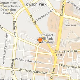 Fortis Institute Towson Location Map - Street View