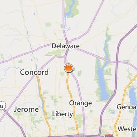 Methodist Theological School in Ohio Location Map - City View