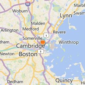 MGH Institute of Health Professions Location Map - City View