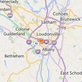 Mildred Elley School Albany Location Map - City View
