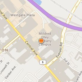 Mildred Elley School Albany Location Map - Street View