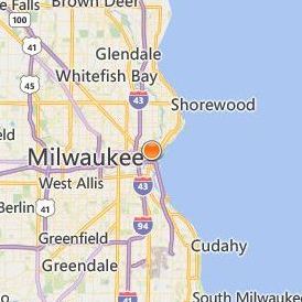 Milwaukee School of Engineering Location Map - City View