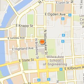 Milwaukee School of Engineering Location Map - Street View
