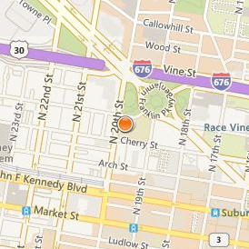 Moore College of Art and Design Location Map - Street View
