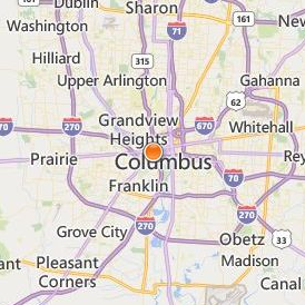 Mount Carmel College of Nursing Location Map - City View