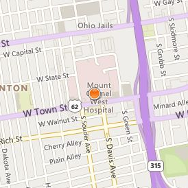 Mount Carmel College of Nursing Location Map - Street View