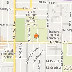 Multnomah University Location Map - Street View