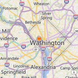National Conservatory of Dramatic Arts Location Map - City View