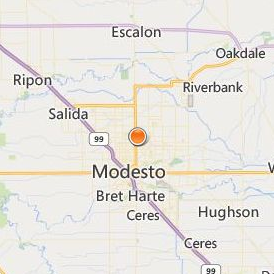 North Adrians Beauty College Location Map - City View