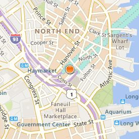North Bennet Street School Location Map - Street View