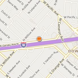 North West College West Covina Location Map - Street View