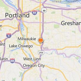 Northwest College of Hair Design Location Map - City View