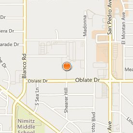 Oblate School of Theology Location Map - Street View
