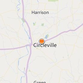 Ohio Christian University Location Map - City View