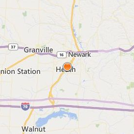 Ohio State School of Cosmetology Westerville Location Map - City View