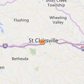 Ohio University Eastern Location Map - City View