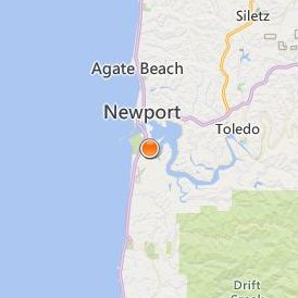 Oregon Coast Community College Location Map - City View