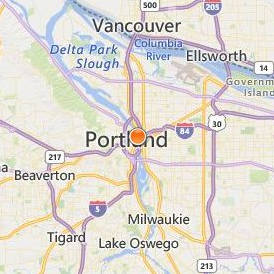 Oregon College of Oriental Medicine Location Map - City View