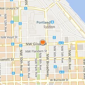 Pacific Northwest College of Art Location Map - Street View