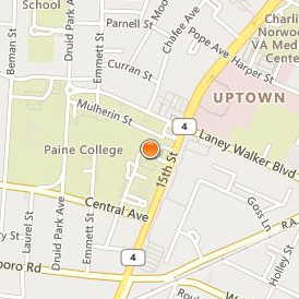 Paine College Location Map - Street View