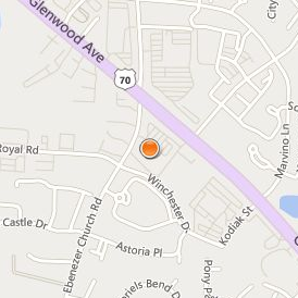 Paul Mitchell The School Raleigh Location Map - Street View