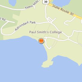 Paul Smiths College of Arts and Science Location Map - Street View