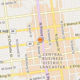 Pennsylvania College of Art and Design Location Map - Street View