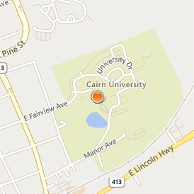 Cairn University Location Map - Street View