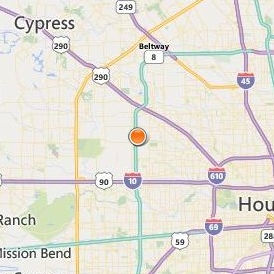 Pima Medical Institute Houston Location Map - City View