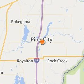 Pine Technical College Location Map - City View