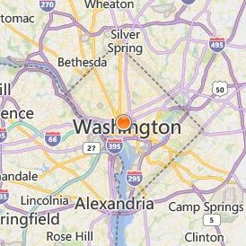 Potomac College Washington Location Map - City View