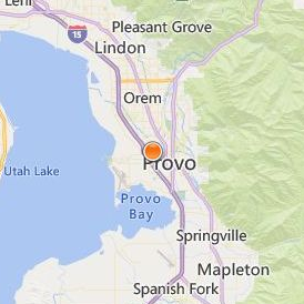 Provo College Provo Location Map - City View