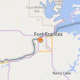 Rainy River Community College Location Map - City View