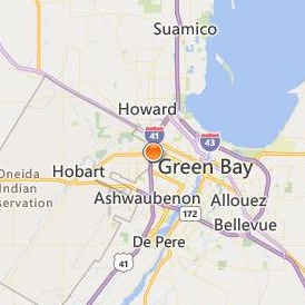 Rasmussen College Wisconsin Location Map - City View