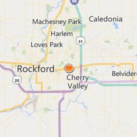 Rasmussen College Illinois Location Map - City View