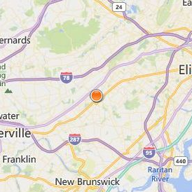 Robert Fiance Beauty Schools North Plainfield Location Map - City View