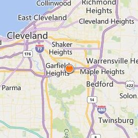 Remington College Cleveland Location Map - City View