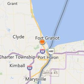 Ross Medical Education Center Port Huron Location Map - City View