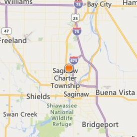 Ross Medical Education Center Saginaw Location Map - City View