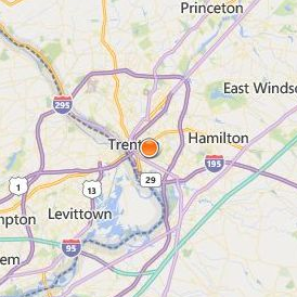 Saint Francis Medical Center School of Nursing Location Map - City View