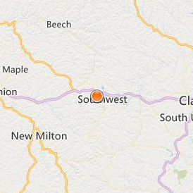 Salem International University Location Map - City View