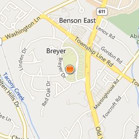 Salus University Location Map - Street View