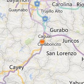 San Juan Bautista School of Medicine Location Map - City View