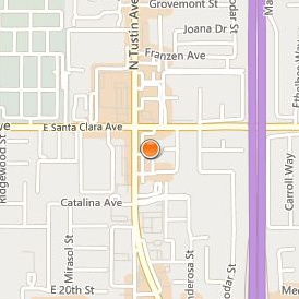 Santa Ana Beauty Academy Location Map - Street View