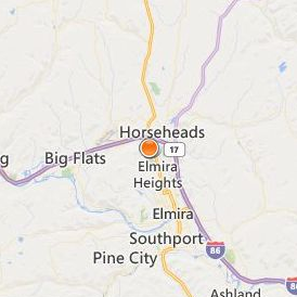 Schuyler Steuben Chemung Tioga Allegany BOCES Location Map - City View